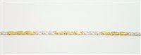 Armband Lorenza Gioielli Herr Massiccio Bicolore in Gelbgold BR710410 - BR710410